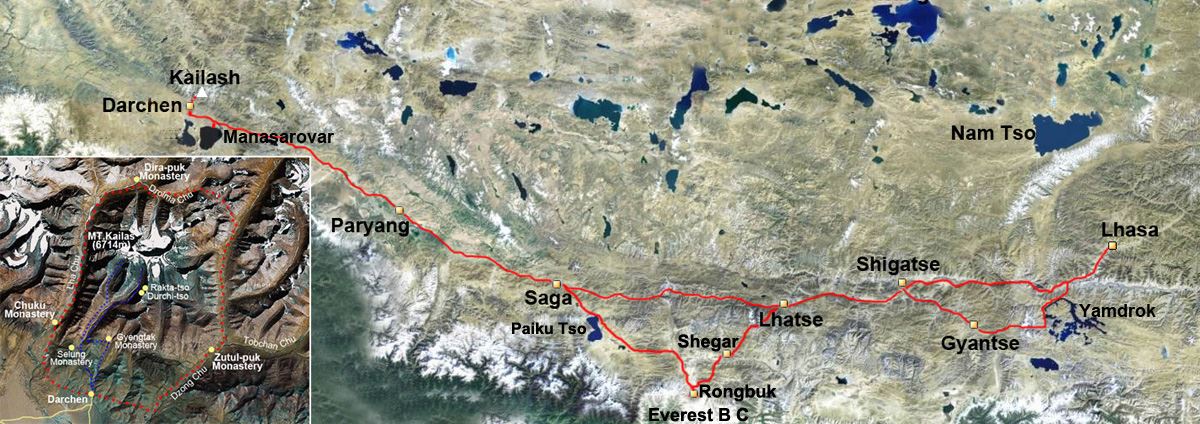 Découvrez l'Everest et Trekking à Kailash pendant la Fête Saga Dawa 2021