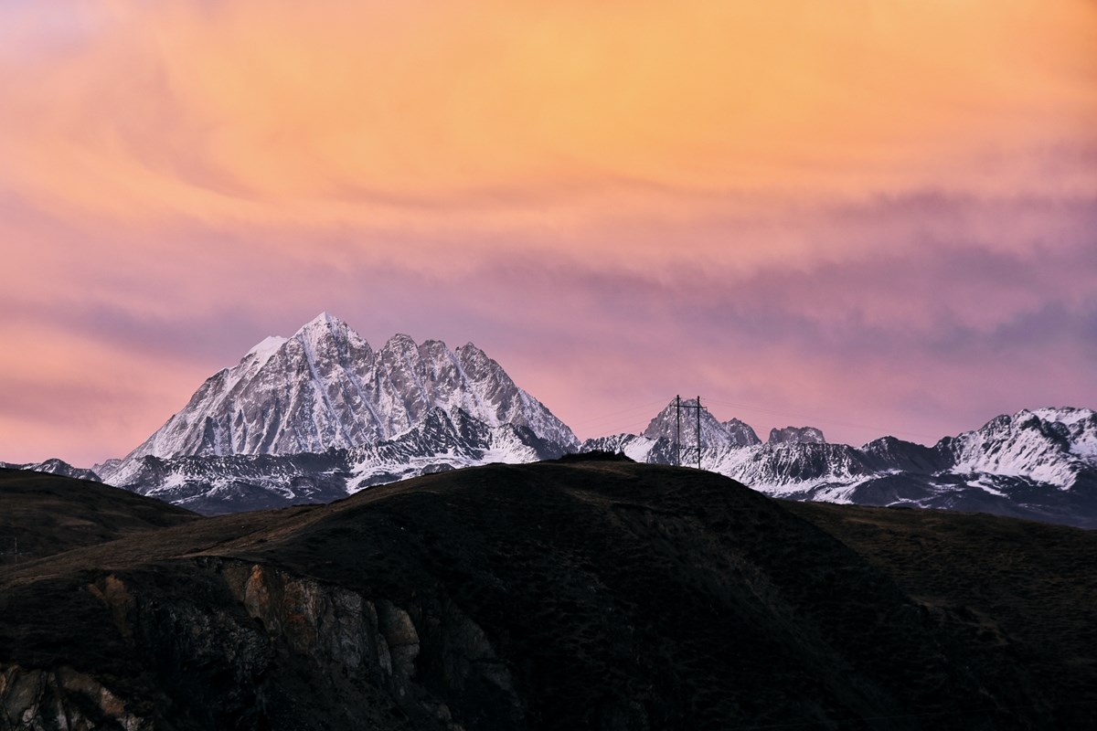 Sunset of Yala_Mountain | Photo par Liu Bin