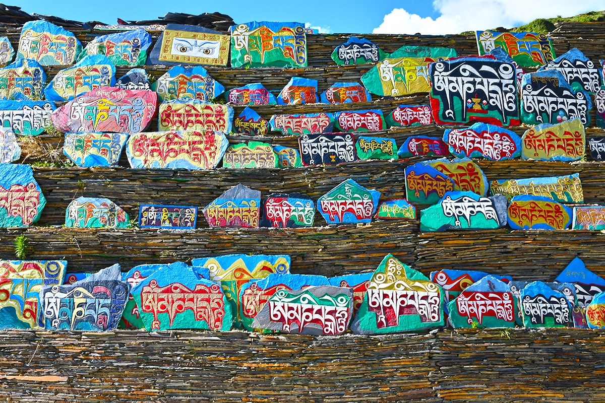 Grand Mani Wall in Tagong | Photo par Liu Bin