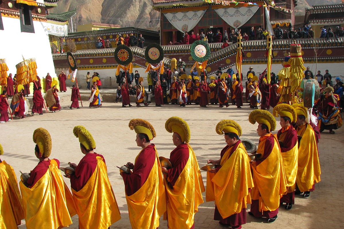 Monlam Festival in Tongren 