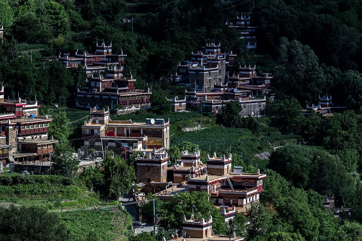 Jiaju Village near Danba | Photo par Liu Bin